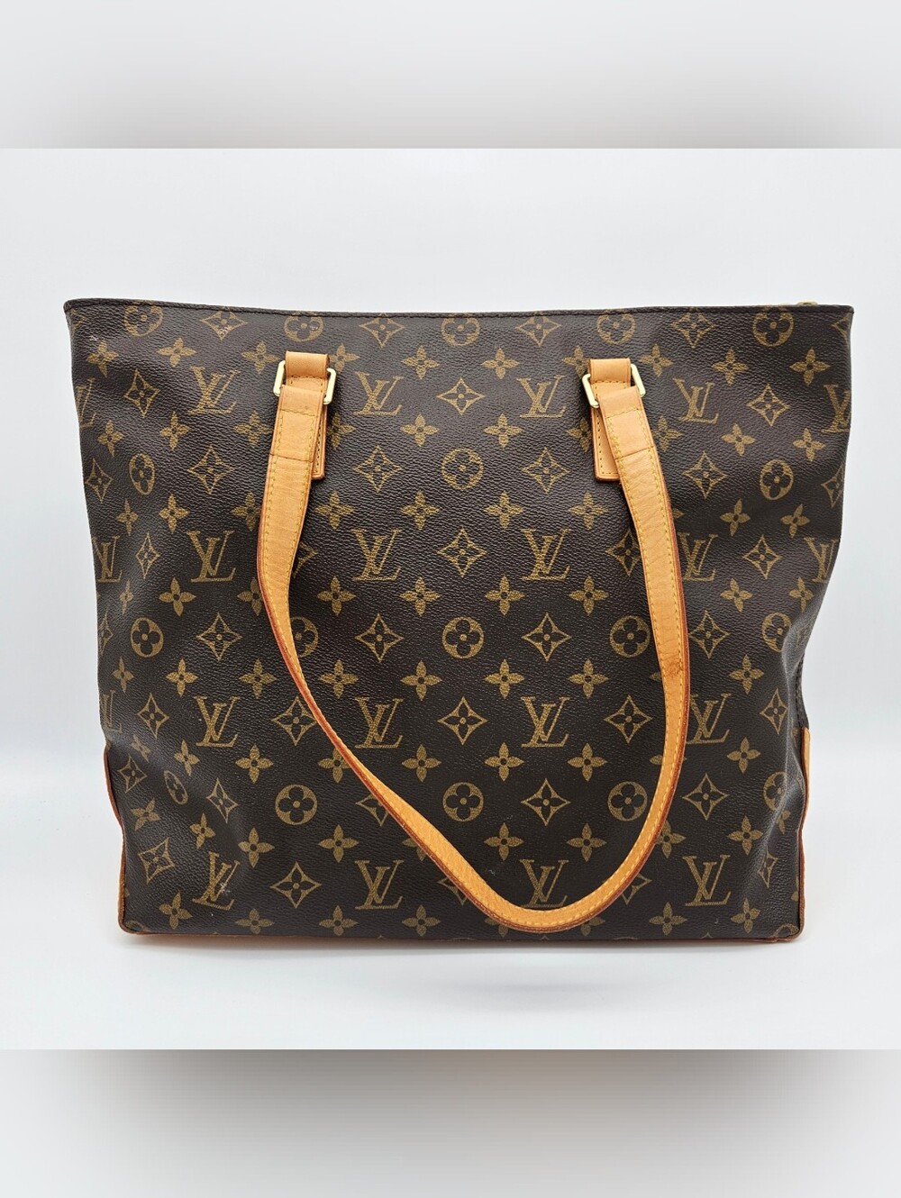 Authentic Louis Vuitton Cabas Mezzo #4384M